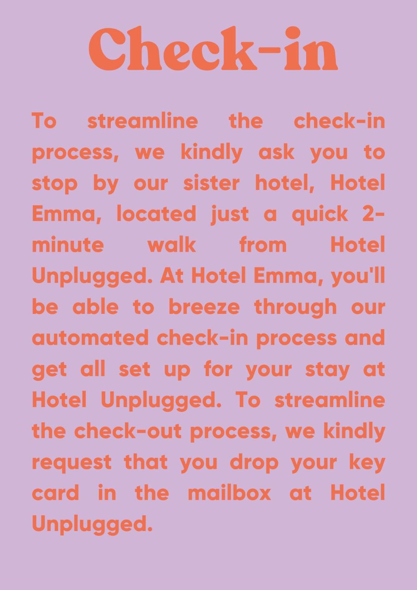 Unplugged Hotel 3*