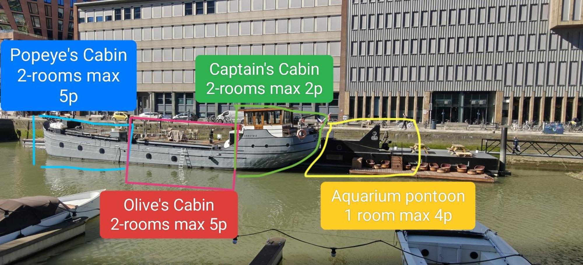 De Coaster & Aquarium Ponton Botel