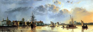 Gezicht op dordrecht