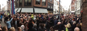 Willem Alexander op de Voorstraat
